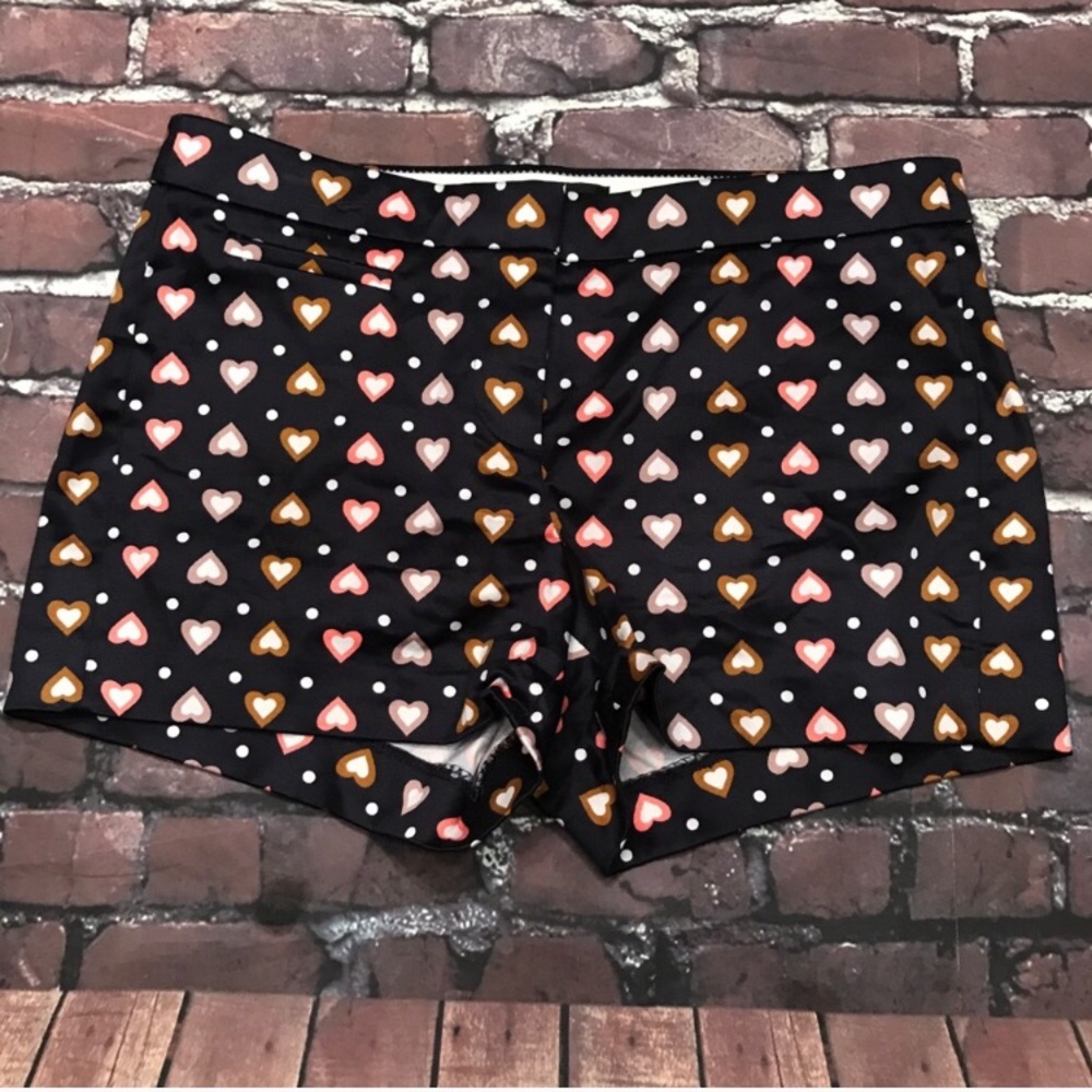 NWT J. Crew Heart Dot Short